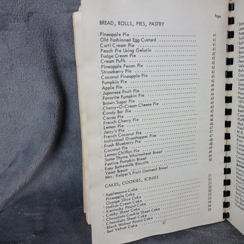 Stony Knoll United‎ Methodist Church Cookbook East Bend, North Carolina 1975
